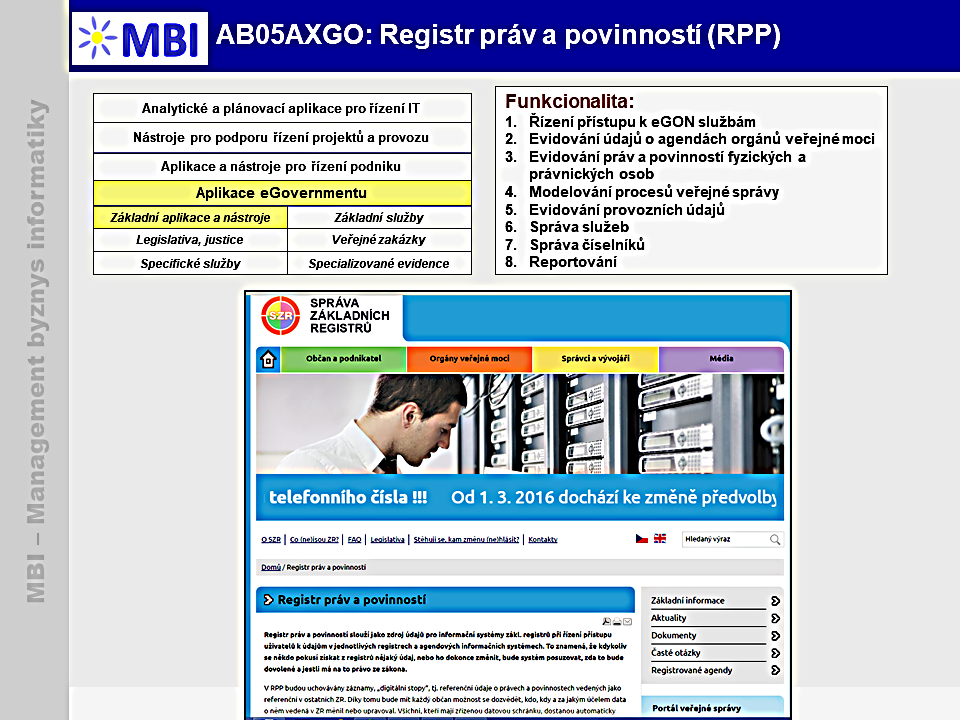 Registr práv a povinností (RPP)