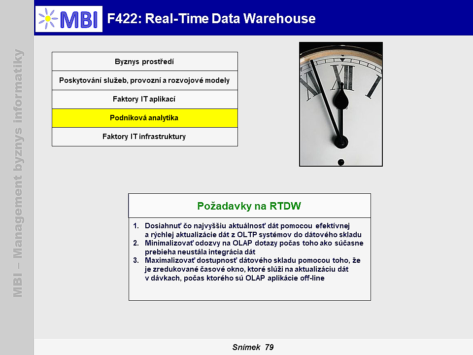 Real-Time Data Warehouse